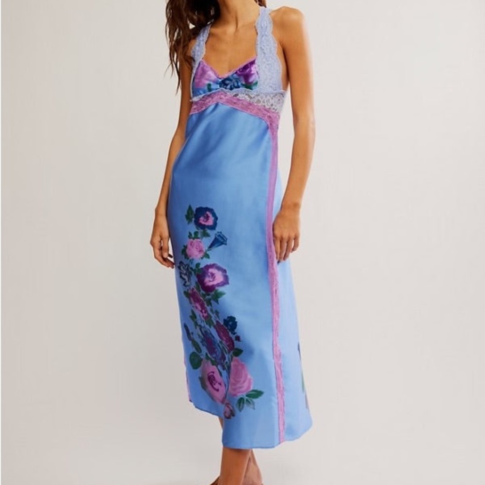 NWT Free People Just Dreamy Maxi Dress - Picture 3 of 16